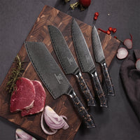 Cuchillo Santoku Damasco Kiiro