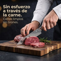 Cuchillo Santoku Damasco Kiiro
