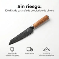 Cuchillo de Chef Damasco Mokuzai