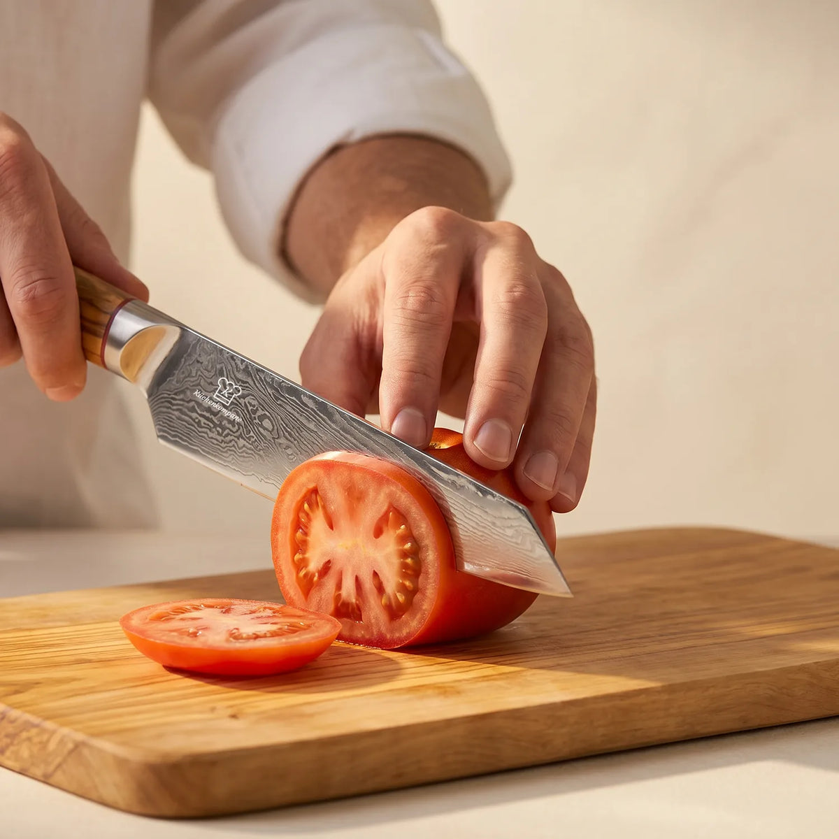 Cuchillo de Chef Damasco Mokuzai