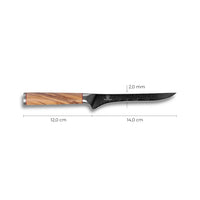 Cuchillo Fileteador Damasco Mokuzai