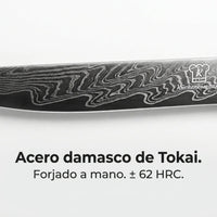 Cuchillo Fileteador Damasco Mokuzai