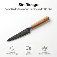 Cuchillo Petty Damasco Mokuzai