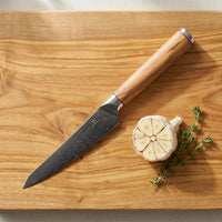 Cuchillo Petty Damasco Mokuzai