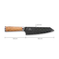 Cuchillo Santoku Damasco Mokuzai