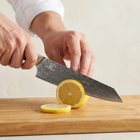 Cuchillo Santoku Damasco Mokuzai