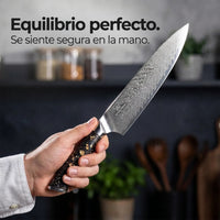 Set de Cuchillos Damasco Kiiro