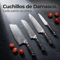 Set de Cuchillos Damasco Kiiro