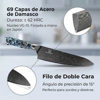 Set de Cuchillos Damasco Sheru