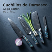 Set de Cuchillos Damasco Sheru