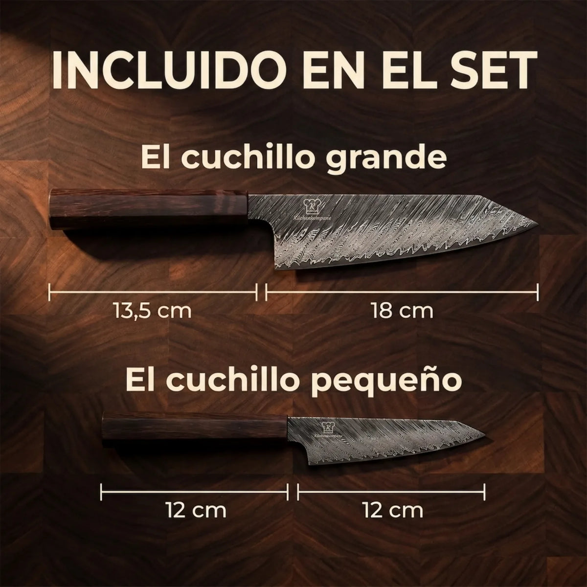 Shibui Cuchillo Damasco Pequeño