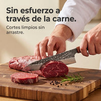 Set de Cuchillos Damasco Shikku