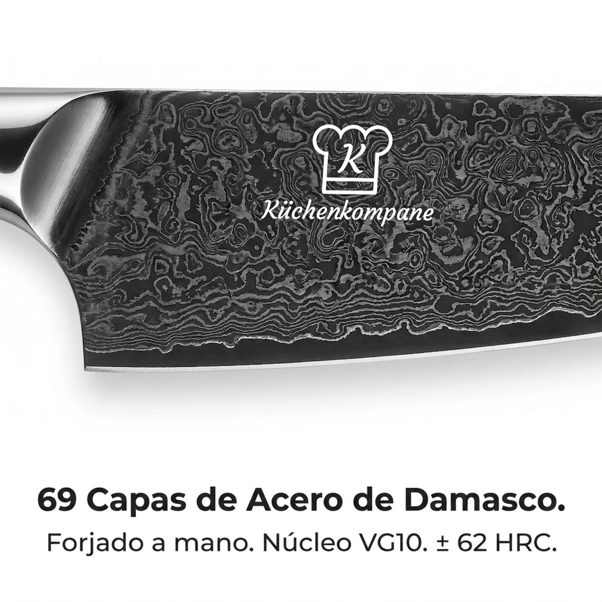 Cuchillo de Chef Damasco Sheru