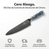 Cuchillo de Chef Damasco Sheru