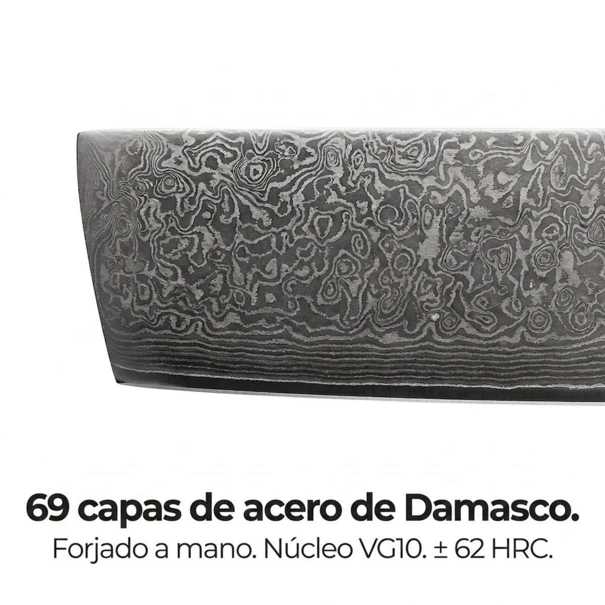 Cuchillo Nakiri Damasco Sheru