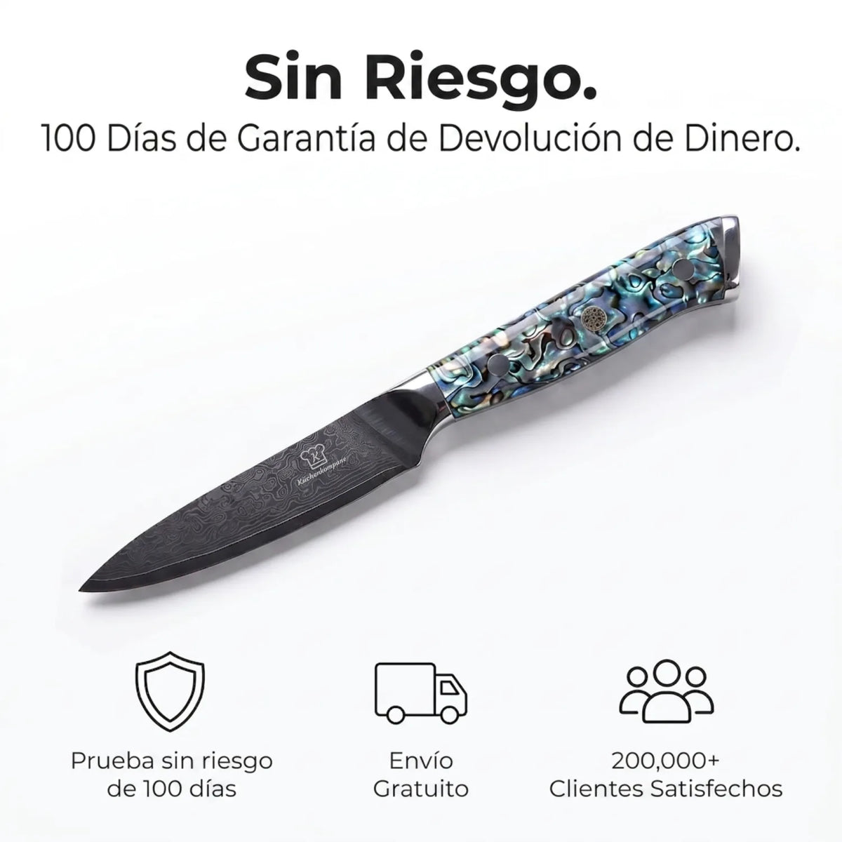 Cuchillo Petty Damasco Sheru