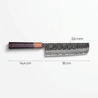 Cuchillo Nakiri Damasco Shikku
