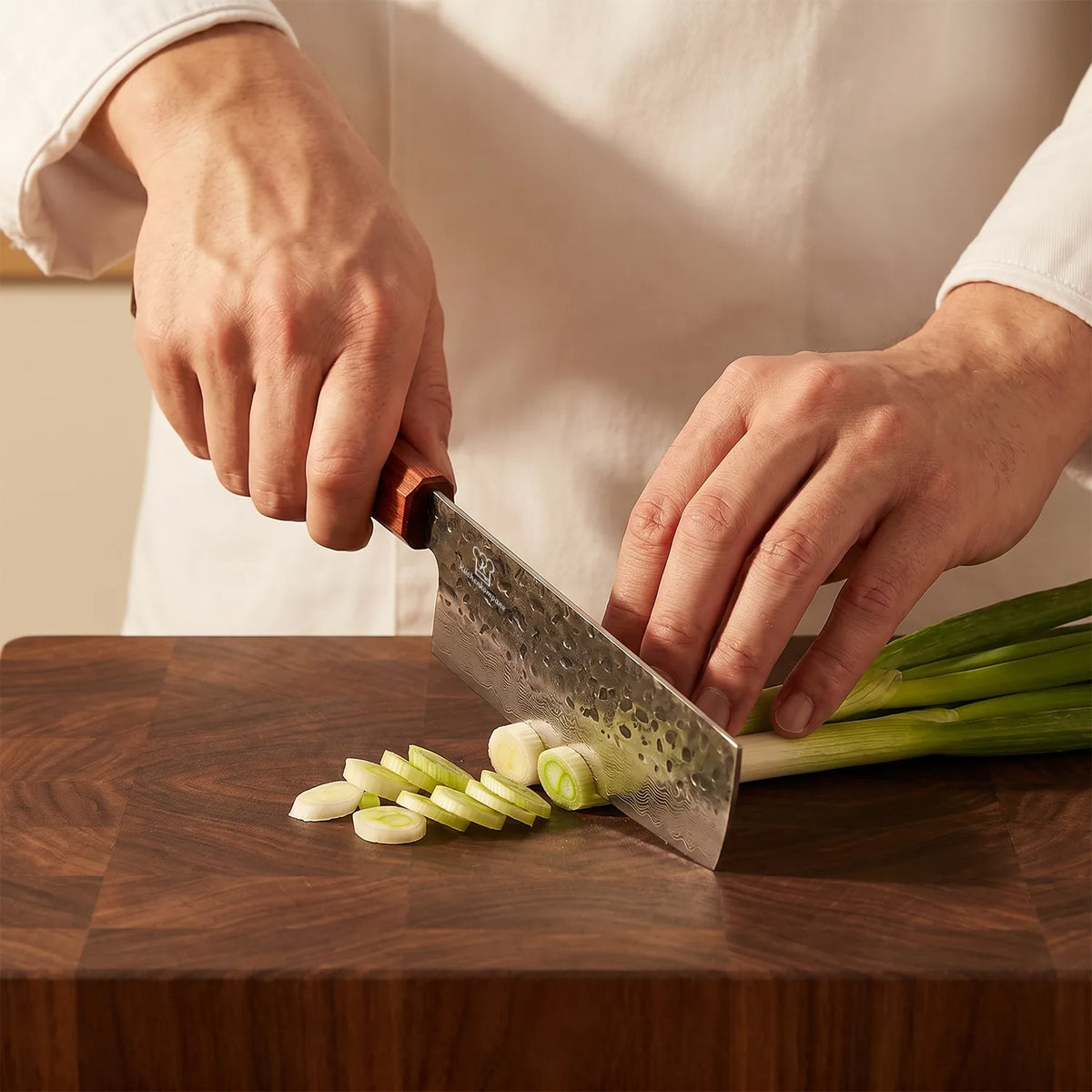 Cuchillo Nakiri Damasco Shikku
