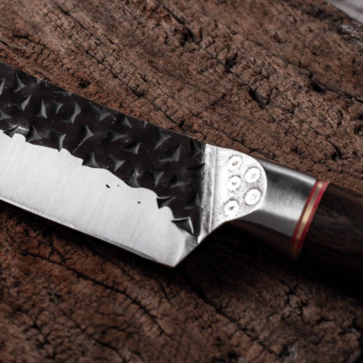 Rustikales Chefmesser - Küchenkompane