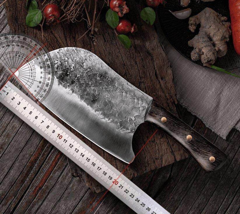 Rustikales Hackmesser - Küchenkompane
